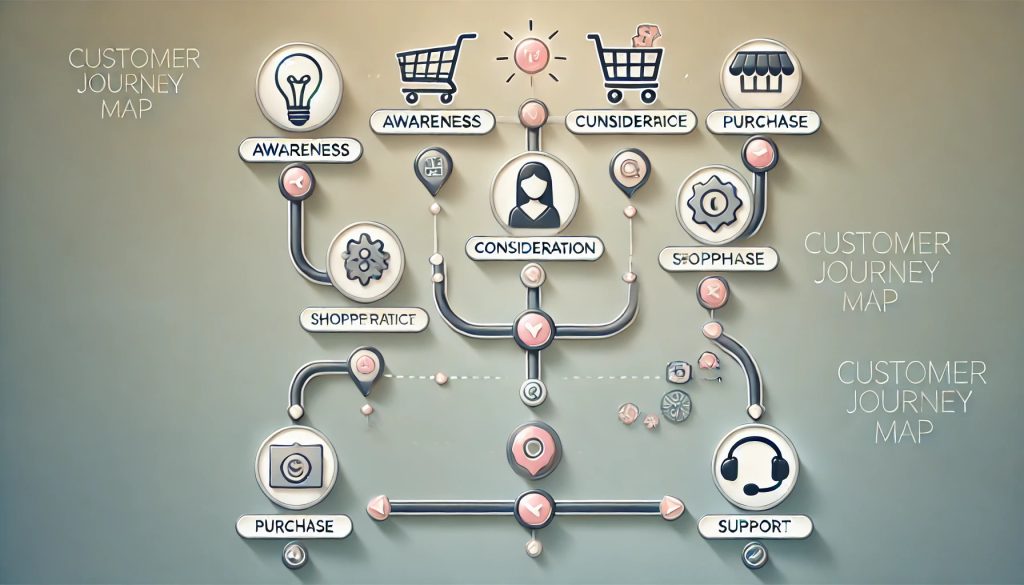Simplified Customer Journey Map